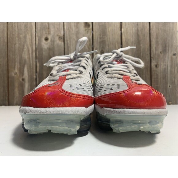 Nike Wmns Air Vapormax 360 Grey Red CK2719-001 Women's Shoe Size 6 - Picture 3 of 10